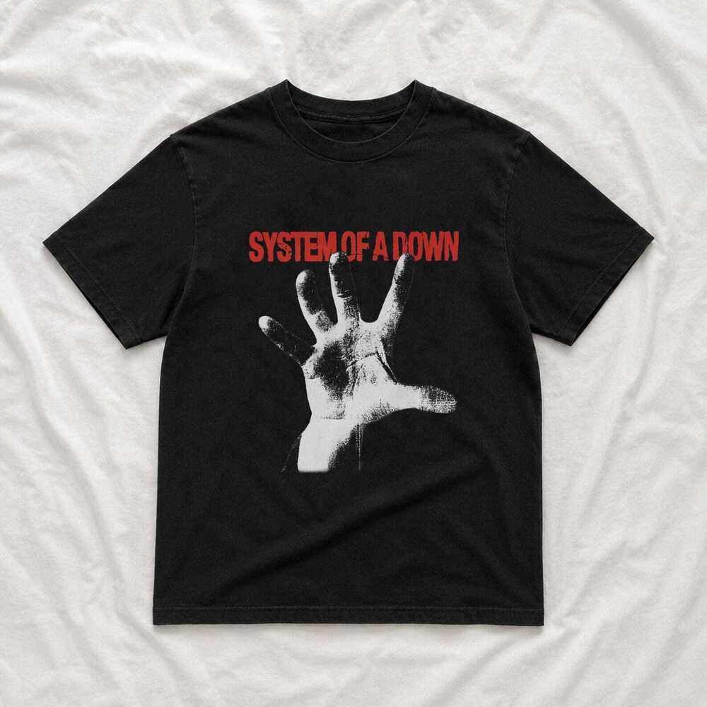 System Of A Down Tee T Shirt, 90s Alt Rock Band Tee, Unisex Cotton Shirt